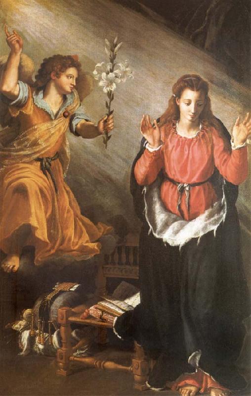 ALLORI Alessandro The Anunciacion oil painting image